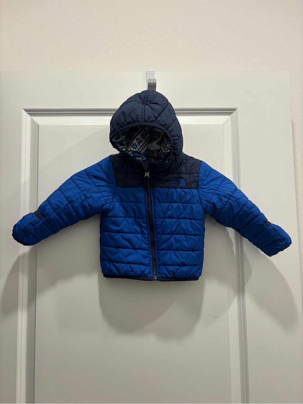 The North Face Kids Blue Coat Size 12-18 Months